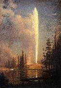 Albert Bierstadt Old Faithful oil on canvas